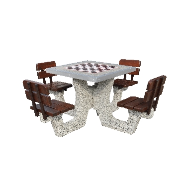 Betonowy stół do gry w szachy kod: 5013