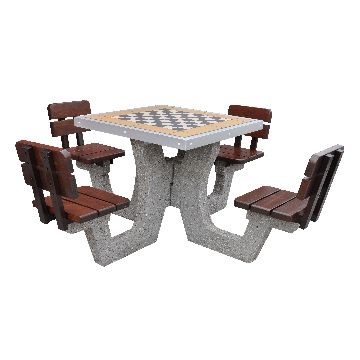 Betonowy stół do gry w szachy kod: 5013