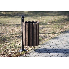 Kosz metalowo-drewniany "Genewa WPC"